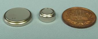 Shape of Button Battery (Example)
