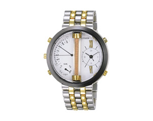 The world’s first multi-band radio-controlled analog watch （Reference: Citizen Watch Co., Ltd.）